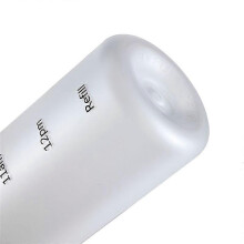 1L Water Bottle with Time Marker 32 OZ Motivational Reusable Fitness Sports Bottle Leakproof Matte Plastic