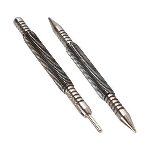 Hinge Pin Tool Set (2 pieces): 1/32" and 2/32" hammerless pin punch, hinge pin puller, small spring