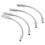 50 pieces - V-Brake cable guide for folding bikes, 90 linear pull hose - Bicycle B 5