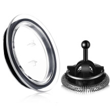 93271 Milk frother lid and milk frother stirring rods compatible with Nespresso Aeroccino 3, milk frother spare parts