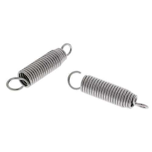 4 molle per martelletti del pedale del basso, risposta rapida, argento. 2