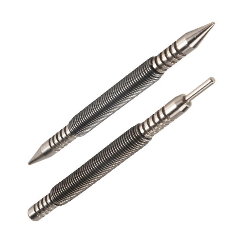 Hinge Pin Tool Set (2 pieces): 1/32" and 2/32" hammerless pin punch, hinge pin puller, small spring 1