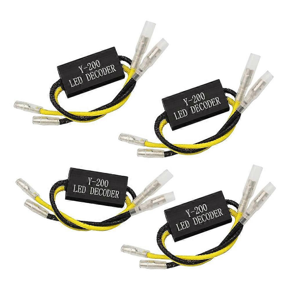 12V Motorcycle Led Load Resistor Led Decoder Led Indicator Turn Signal Flasher Interference Eliminator Compatible With 8250937416807