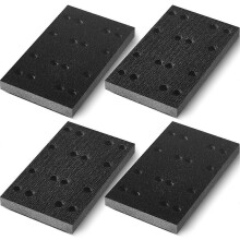 4 Stück weiche schwarze Schaum-Schleifpads, Interface-Schleifer-Backpad für Festool RS400 LS130 Schleifer
