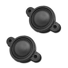 2 x 1,25 inch (3,2 cm) 15W 4Ω mini-tweeters met zijden membraan en neodymiumelektrode voor auto-aanpassingen en boekenplankspeakers