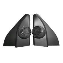 2 car tweeter speakers, modified audio door corner adhesive speaker covers compatible with Toyota Hilux and compatible withtuner