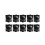10-piece reusable plant rooting accessory set: cutting transplanter, root box, branch rooting propagator. 1