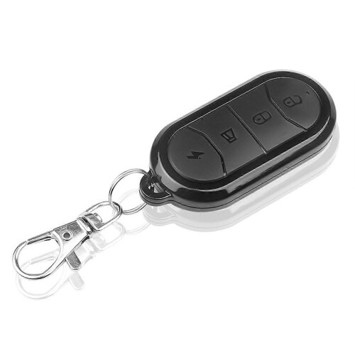 433MHz Garage Door Gate Remote Control Key Fob 4-Button Replacement Key Four-Button Remote Control compatible with Home
