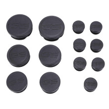 13-piece frame cap set, frame hole cover compatible with BMW R1200GS LC, R1200GS, R1200GS Adventure 2013-2014