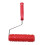 7-inch embossed paint roller with raindrop pattern and plastic handle for wall mounting 1