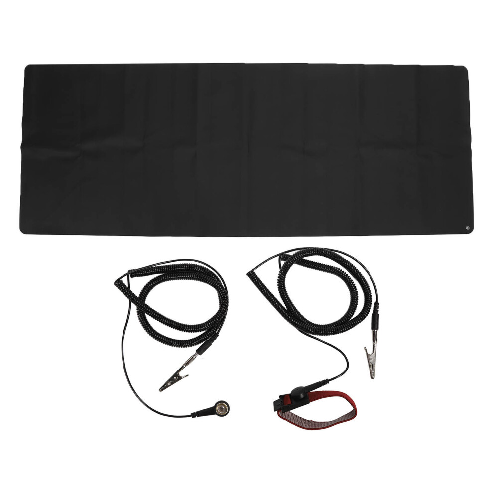 Soft Pu Leather Grounding Mat For Pain Relief, Comfortable, Stress Relief, Improved Sleep Quality, Alleviate Discomfort, Multifunctional Use, Non