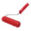 7-inch embossed paint roller with raindrop pattern and plastic handle for wall mounting 2