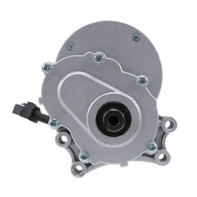 Motore CC a spazzole a bassa velocità 250 W 24 V 75 giri/min, albero esteso 44 mm, diametro albero 17 mm, utilizzato per sedie a rotelle.