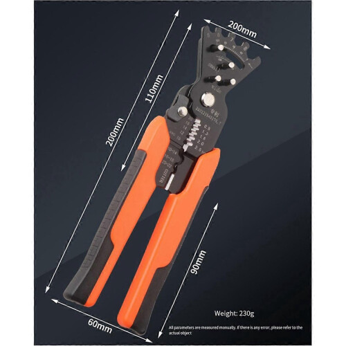 5-in-1 Wire Stripper Multifunctional Wire Bending Pliers Electrician Bending Tool Stripping Tool 2