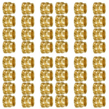 400 pieces M3 threaded knurled brass threaded inserts heat-resistant embedding nuts, M3X5X4, compatible with 3D printing