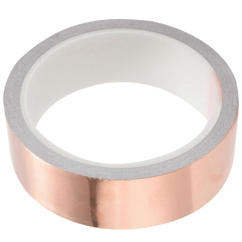 30Mm X 10M Copper Foil Tape Adhesive Emi Shielding Guitar Snail Barrier Tool 8779384780236