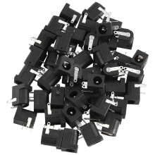 45pcs DC Power Jack Socket 2.1mm x 5.5mm Barrel-Type PCB Mount DC-005