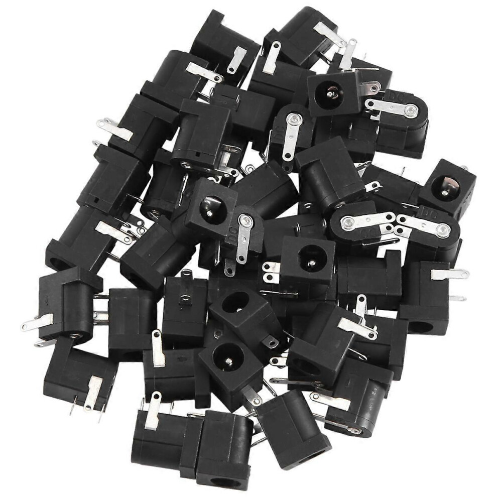 45Pcs Dc Power Jack Socket 2.1Mm X 5.5Mm Barrel-Type Pcb Mount Dc-005 8968292683306