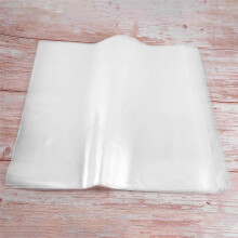 30 tasche piatte con apertura superiore, coperchi in plastica spessi 6,7 mil, custodie esterne per dischi in vinile doppio/a scatto da 12 pollici