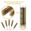 7-piece brass wire pipe brush set, cleaning wire brushes, pipe cleaner drill brushes 2