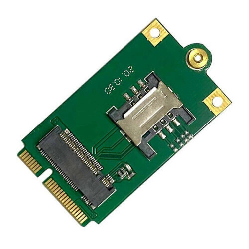 Κάρτα προσαρμογέα 4G/5G M.2 σε PCIe NGFF σε Mini PCI-E με υποδοχή κάρτας SIM για L860-GL DW5820E DW 1