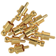 10 cappucci placcati in oro per spine RCA, protezione da cortocircuito, schermatura per connettore RCA, protezione per spina jack.