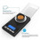 Precision milligram scale (50 g/0.001 g), pocket scale, laboratory scale with LCD screen 3