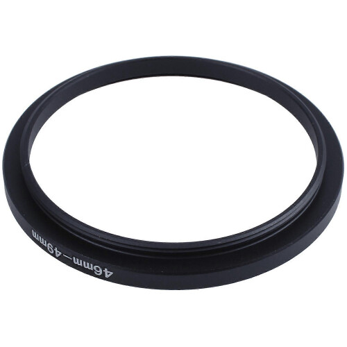 Φακός φίλτρου κάμερας 46mm έως 49mm, δακτύλιος προσαρμογέα 46mm έως 49mm 1