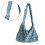 Einzigartige Umhängetasche Dumpling Underarm Purse-Hellblau 1