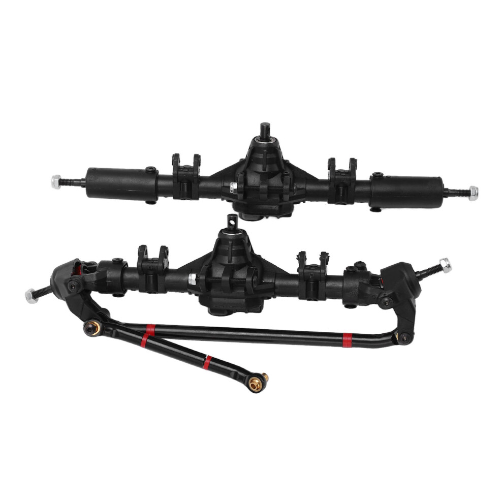 Rc Crawler Axle Kit Injection Molded Nylon Shell Internal Steel Gears Sturdy Rc Front Rear Axles With Metal Drive Shaft Improve The Angle Of The Drive 9093122764913