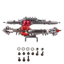 Eje delantero y trasero de aleación de aluminio para coche RC Crawler mecanizado en aluminio anodizado para una buena apariencia. Juego de varillaje