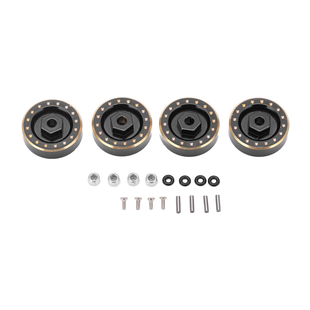 Improve Stability High Quality Brass Wheel Spacers Fine Tune Detail Size Avoid Jamming Bearing Durable Upgrade Parts For 1 24 Scale Rc Crawler Car 9138057770421