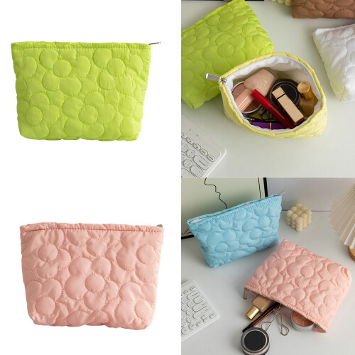 Trousse de maquillage élégante pour voyage et usage-Blanc 2