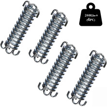 Stainless Steel Shock Absorbing Spring, Dog Leash Shock Absorber Ensures Long Service Life For Camping, Hiking, And Outdoor Adventures
