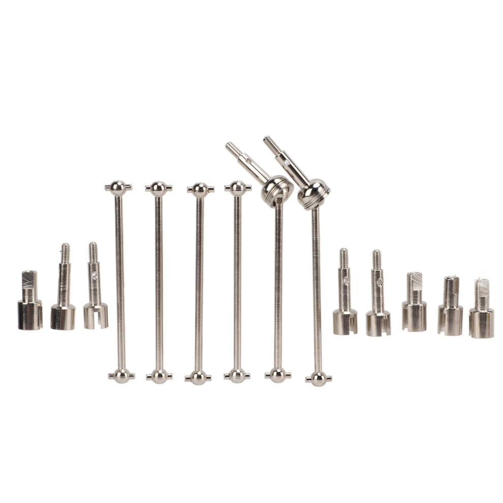 Upgraded Metal Drive Shaft Set For Wltoys 144001 Rc Car With Secure Connection 3181376408779