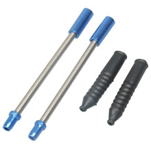 Bike V Brake Pipe For Mountain Bikes Stainless Steel Soft Brake Noodle Replacement Cycling Accessories With Plastic Catheter Reduce Friction Professio
