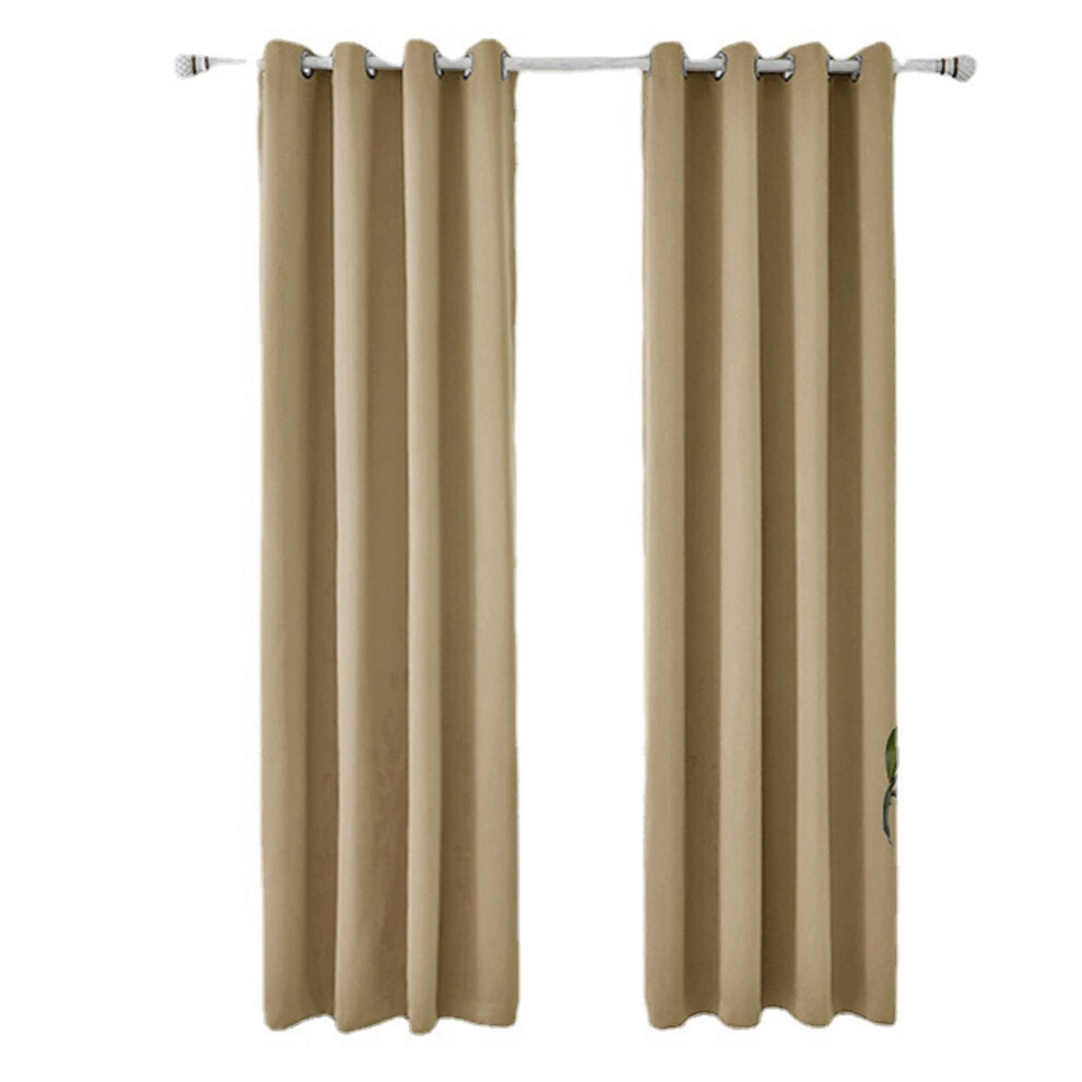 Triple Weave Technology Blackout Curtains, Noise Reducing Privacy Protectors for Bedroom and Nursery, Easy Installation Silver Grommets, Machine