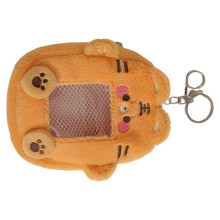 Fashion Photocard Holder Animal Shape Card Sleeve-Orange Tiger