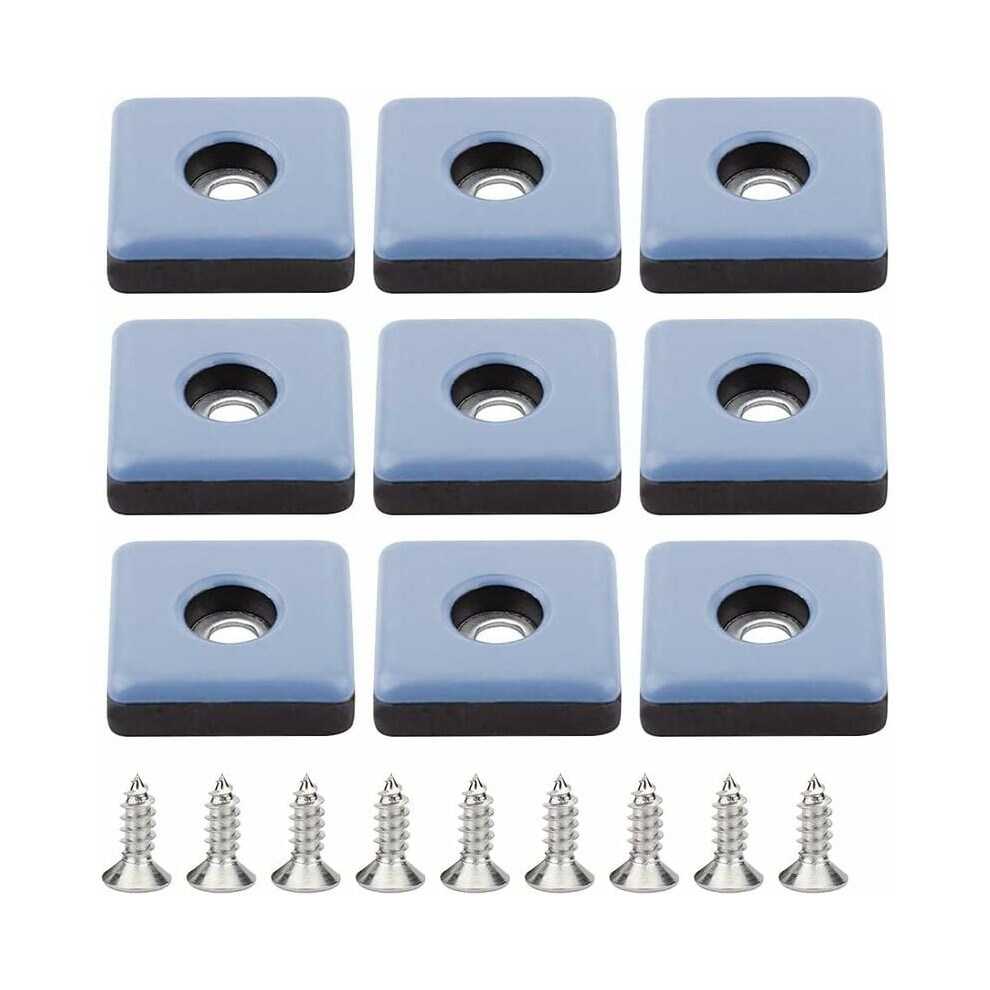 High-Strength Screw On Furniture Gliders, Ptfe Teflon Carpet Flooring Coaster Magic Mover Sliders, Furniture Scratch Protection For Various Surfaces, 9169997185662