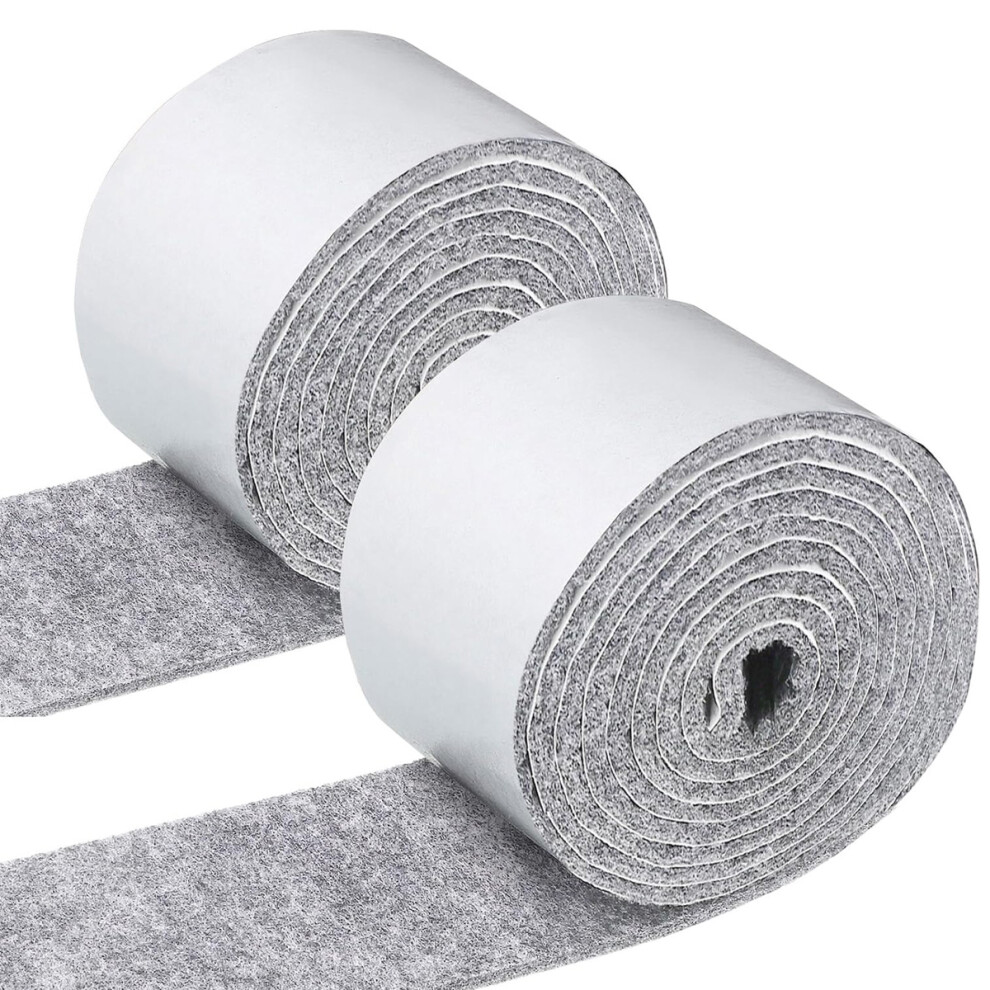 Non-Slip Surface For Diy Crafts, Self Adhesive Felt Strip Rolls Strong Adhesive Backing, Protect Surface From Scratches, Versatile Furniture 9405630975925