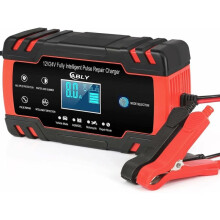 Cargador de mantenimiento de carga flotante y solución todo en uno para baterías de plomo-ácido de 12 V y 24 V, con compensación de temperatura y