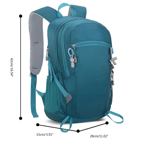 Man Women Hiking Backpack Student Cycling Backpack Large-Orange 2