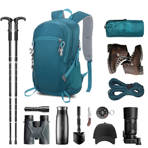 Cycling Backpack for Women Man Student School Backpack-Gray 2