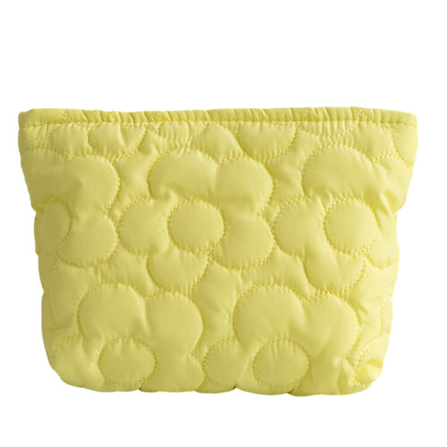Functional Makeup Bag Convenient Storage Case Large-Yellow