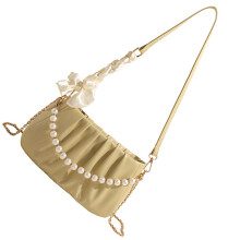 Sac à bandoulière en cuir PU pour femmes, sacoche douce,-Vert