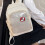 Frauen Schulmädchen Nylon Schulterrucksack Itabag-Hellblau 3