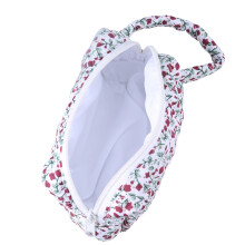 Grande trousse de maquillage matelassée, trousse de toilette-S