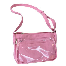 Duidelijke schoudertas voor dames Japanse stijl Ita Bag-Roze