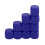30PCS 16MM Blue Plastic Rounded Dice Set for Games, Math & DIY 8
