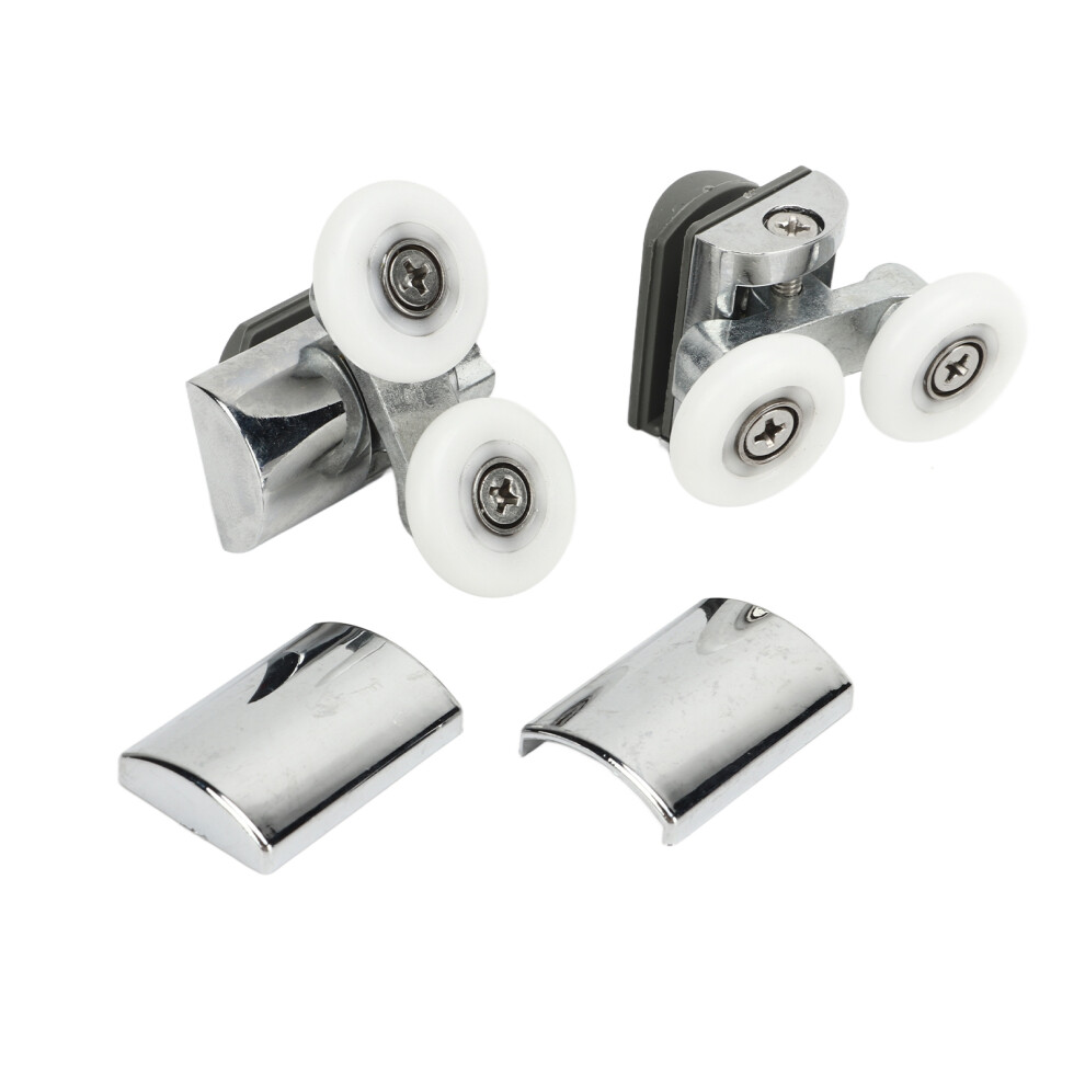 Glass Door Sliding Pulley Kit 23Mm For Bathroom Closet Swing Wheel Upper Lower 7901370465334